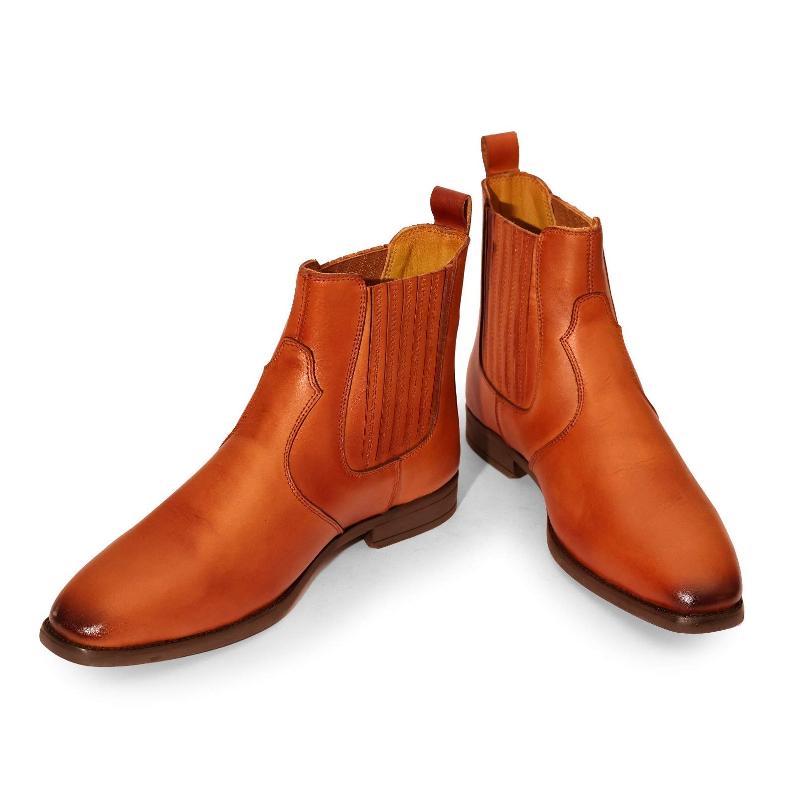 Tan Chelsea Boots - Image 3