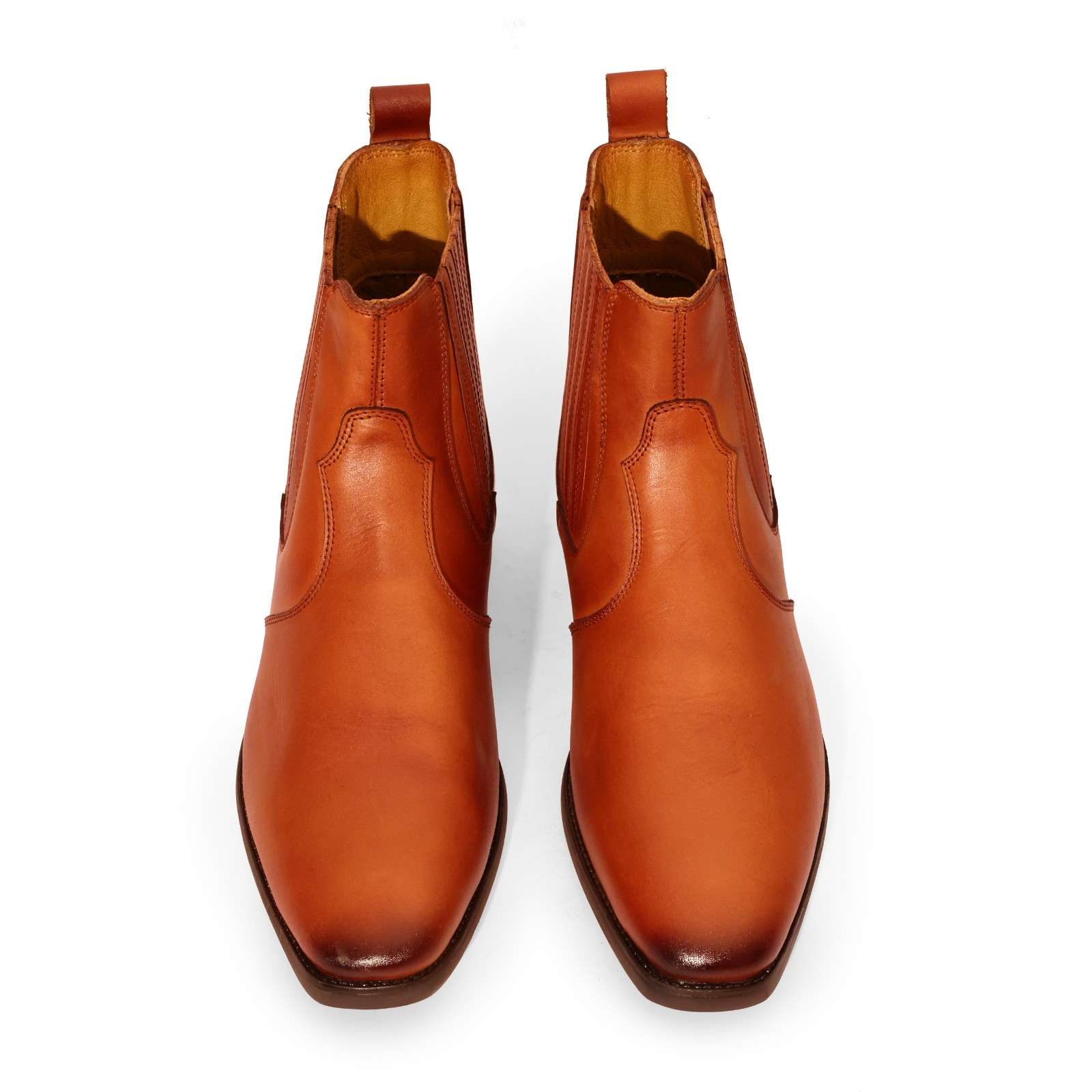 Tan Chelsea Boots - Image 4