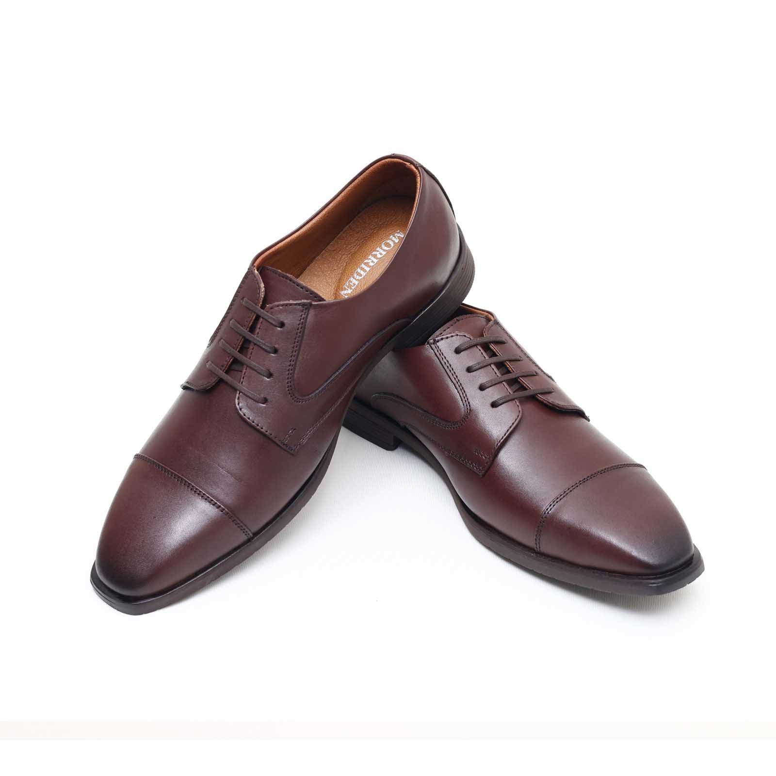 Dark Brown Classic Cap-Toe Derby