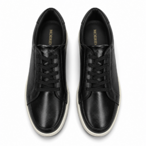 Street Luxe – Men's Premium Leather Sneakers | Lace-Up Casual & Smart Casual Wear Shoes