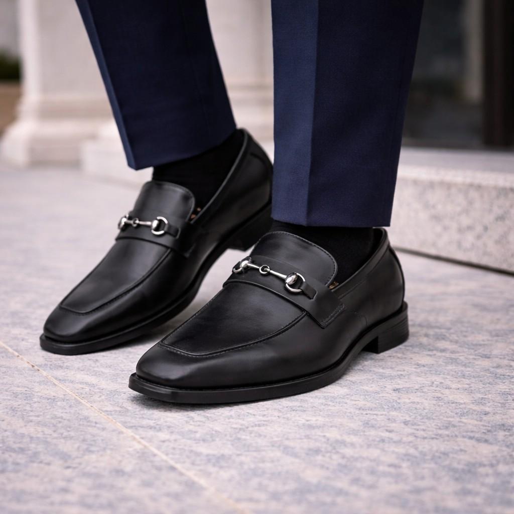 Grand Bit – Men's Premium Leather Horsebit Loafer | Slip-On Formal & Wedding Wear Shoes - Image 3